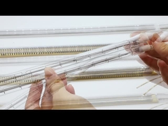 Profesyonel Çift Tüp Altın Kaplama Orta Dalga Kızılötesi Lamba TMG 230V 2000W