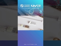 Gıda ısıtma / işleme için Beyaz / Altın Yansıtıcı Halogen Kuvars Kızılötesi Lamba