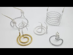 Endüstri ısıtma için özelleştirilebilir 3D Altın kaplama yansıtıcı kızılötesi ısıtma elemanı tüpü