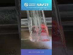 Çift tüplü kızılötesi ısıtıcı lamba 1200W 230V Altın kaplama