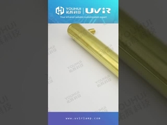 Özelleştirilmiş uzunlukta yüksek kaliteli kuvars ısıtmalı kızılötesi lamba tüpü Aşırı akım cihazı