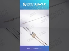 11x23mm halojen IR kızılötesi kızılötesi Tüp lamba altın kaplama ikiz tüp kuvars ısıtıcı lamba