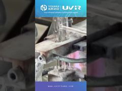 Seramik Beyaz kısa dalga Twin Tube halogen kızılötesi yayıcılar yakın IR lamba