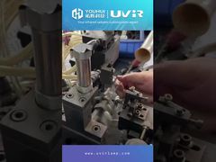 SK17 açık kuvars boru halogen kızılötesi lamba 55-575V tek boru