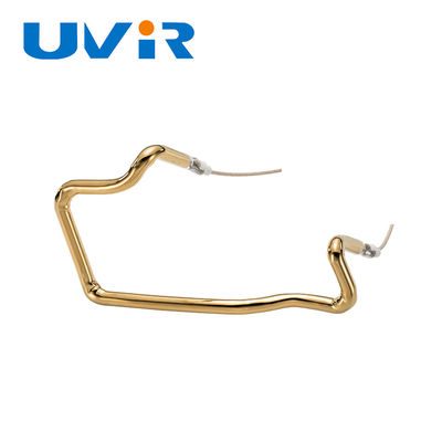 Altın Kaplamalı Kuvars Kızılötesi Isıtma Tüpü 150-6000W