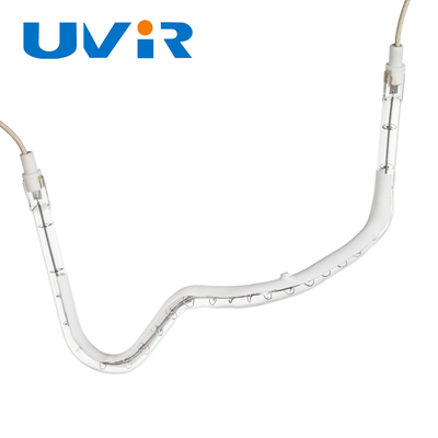 İyi bir fiyat. 3D Seramik Beyaz Kaplama Kızılötesi Kuvars Isıtıcı Lamba 8-14mm 1100-2600C çevrimiçi
