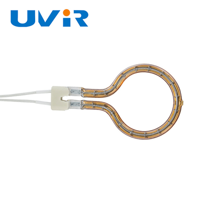 Good price Halka Şekli Tüp Kuvars Kızılötesi Isıtma Lambası, Altın Kaplama Isıtıcı Lambası 100-7600W çevrimiçi