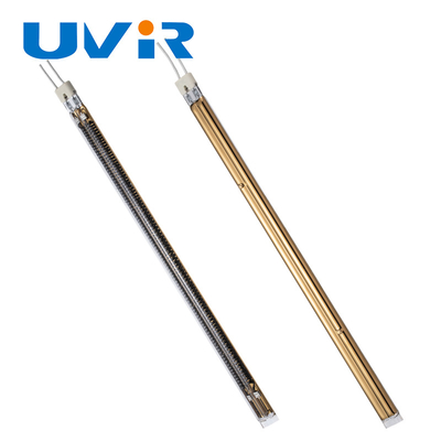 İyi bir fiyat. 15x33 TL1145 İkiz Tüp Kuvars Isıtıcı Lamba, Altın Kaplama Ir Isıtma Lambası çevrimiçi