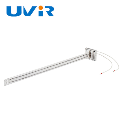 İyi bir fiyat. Özelleştirilebilir beyaz ısıtma uzunluğu için çift borulu kızılötesi lambalar 50-1500mm çevrimiçi