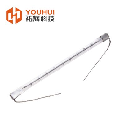 İyi fiyat High quality quartz halogen heating lamp tube appears on both ends çevrimiçi