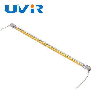 İyi fiyat 2000W Altın Reflektör SK17 Kuvars Halojen Kızılötesi Isıtıcı Lamba çevrimiçi