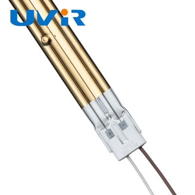 Good price Baskı için 15x33mm IRP Kızılötesi Lamba, Altın Kaplama Kuvars Kızılötesi Yayıcılar çevrimiçi