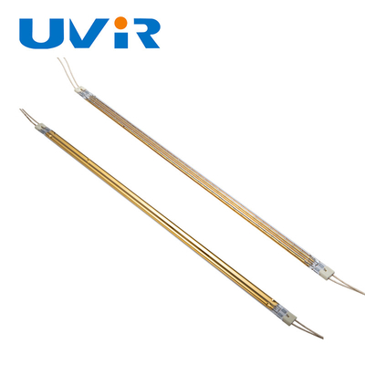 İyi fiyat Altın Halogen Kızılötesi Isıtma Tüpü 6000W 400V Endüstriyel Sertleştirme için çevrimiçi