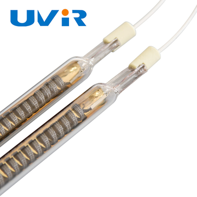 Good price R7S Tek Tüplü Karbon Kuvars Kızılötesi Isıtma Lambası Altın Reflektör çevrimiçi