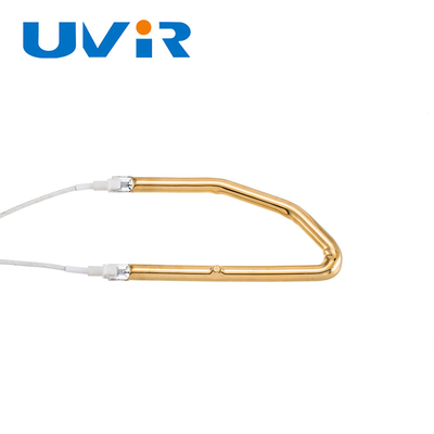 Good price 230V 1380W Altın Kaplamalı Kızılötesi Isıtıcı Tüp 3D IR Lamba Isıtma Yayıcılar çevrimiçi