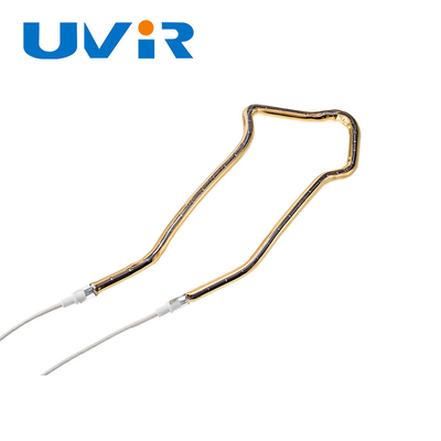 İyi fiyat Altın Kaplamalı 3D Kızılötesi Isıtıcı Kuvars Tüp 45-480V 150-6000W çevrimiçi