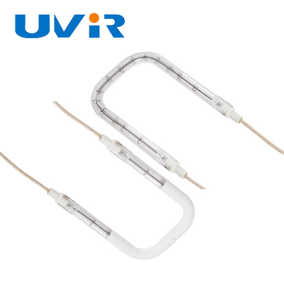 UVIR U-Şekilli Beyaz Halojen Kızılötesi Isıtma Lambası 10mm