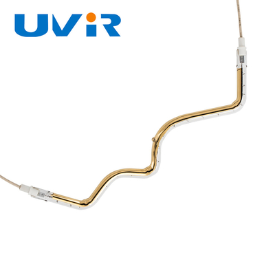 Good price Altın Kaplama Kuvars Yayıcılar Kızılötesi Isıtma Elemanı Tüpü Endüstriyel çevrimiçi