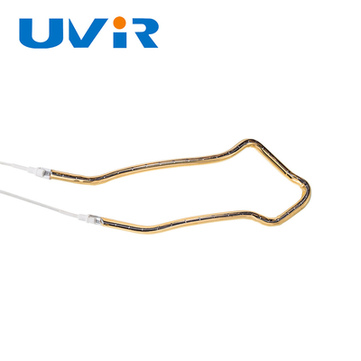 Good price 3D Tip Eleman Tüpü Kuvars Kızılötesi Isıtma Lambası Tüpü Altın Kaplamalı çevrimiçi