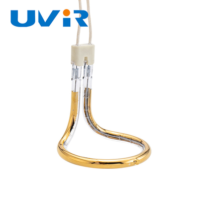 UVIR Altın Yüzük Kızılötesi Isıtma Lambası 100-7600W Plastik Kaynak İçin