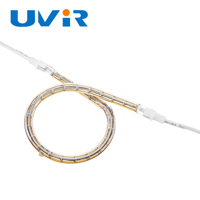 Good price Halka Şeklindeki Oval Omega Kızılötesi Isıtma Lambası, Kısa / Orta Dalga Kızılötesi Radyatör çevrimiçi
