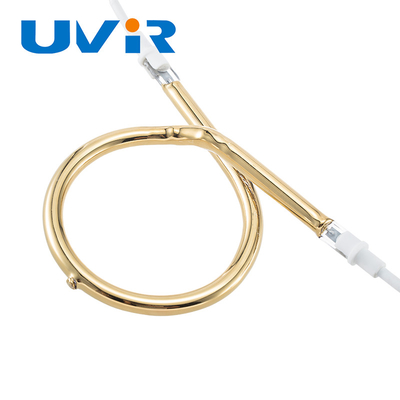 UVIR Çapraz kuvars ısı lambası, Fırın Isıtma için 100-7600W Kızılötesi Isıtıcı Tüp