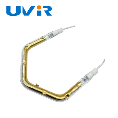 Good price Tek kızılötesi ısıtma elementi tüpü Yarım Altın kaplama Altın kaplama Özel 150-6000W çevrimiçi