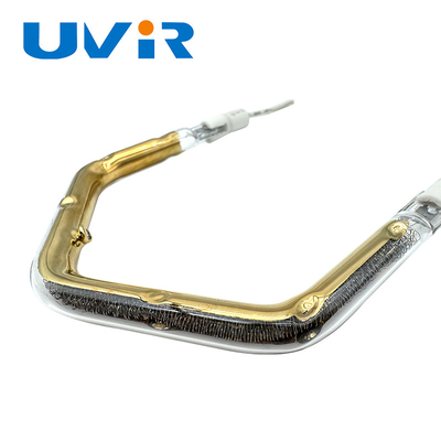 Good price 3D Altın Kaplama Elektrik Kuvars Isıtma Tüpü için Kızılötesi Isıtma Elementi 45-480V çevrimiçi