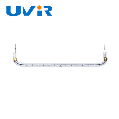Good price UVIR Özel Kuvars Cam Isıtma Tüpü U şeklinde Kızılötesi lamba tüpü çevrimiçi