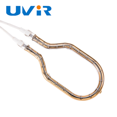 Good price 55-575V Giriş Voltajı Açık Kuvars Tüpler Altın Yansıtıcılı Kısa Dalga Kızılötesi Lambalar çevrimiçi