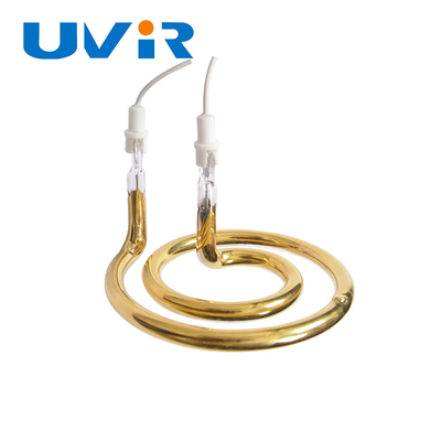Good price Endüstri ısıtma için özelleştirilebilir 3D Altın kaplama yansıtıcı kızılötesi ısıtma elemanı tüpü çevrimiçi