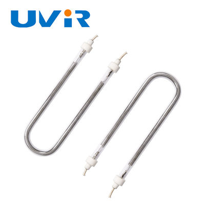 İyi fiyat U-Şekilli Halojen Kızılötesi Isıtma Lamba Tüpü, 10000-20000 Saat Ömürlü, 1100-2600°C Filament Sıcaklığı ve Endüstriyel Ekipmanlar İçin Altın/Beyaz Kaplamalı çevrimiçi