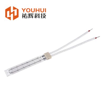 İyi fiyat 200-4000W Twin Tube kızılötesi ısıtma lambası 3000-5000h ömrü ve 55-575V voltajı ile çevrimiçi
