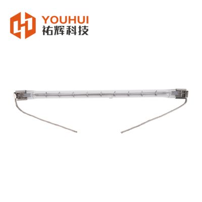 İyi fiyat 200-4000W Short Wave Quartz Infrared Heater Lamp with Tungsten Filament for Industrial Heating çevrimiçi