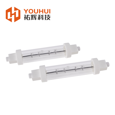 İyi fiyat Yüksek verimlilikli Halogen Kızılötesi Isıtma Lampası 1s Yanıt Zamanı ve 1100-2600°C Filament Sıcaklığı ile Özelleştirilebilir Yansıtıcı Kaplamalar çevrimiçi