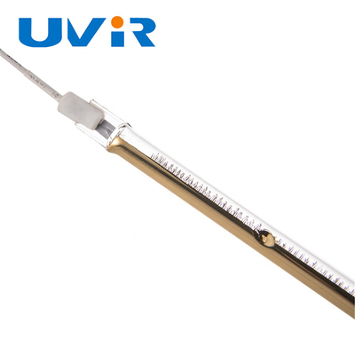 Good price Kurutma Kürleme için R7S Altın Kaplama Kuvars Kızılötesi Lambalar 600W 230V çevrimiçi