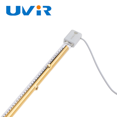 Good price Altın Kaplama Kuvars Kızılötesi Halojen Lamba Tek tüp 230V 1200W çevrimiçi