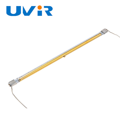 Good price SK17 Altın kaplama ısıtıcı lamba Tek tüplü Kuvars kızılötesi lamba 1000W çevrimiçi
