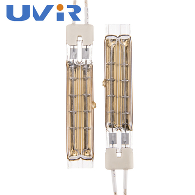 Good price Altın İkiz Tüp Kızılötesi Lambalar, Halojen Kızılötesi Isıtıcılar Tıbbi İçin 58V 270W çevrimiçi
