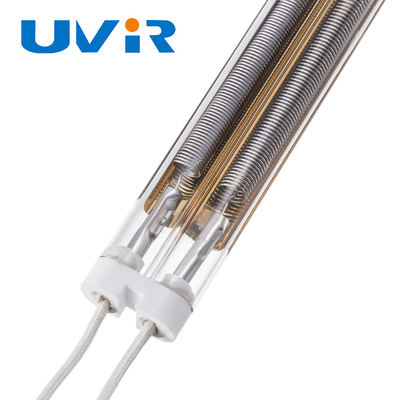 Good price 3250W Orta Dalga Kızılötesi Lamba, Altın kaplama Ir Isıtma Lambası çevrimiçi