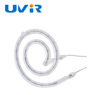İyi fiyat UVIR 180mm Beyaz Halkalı Kızılötesi Lamba 230V Kuvars Tüp çevrimiçi