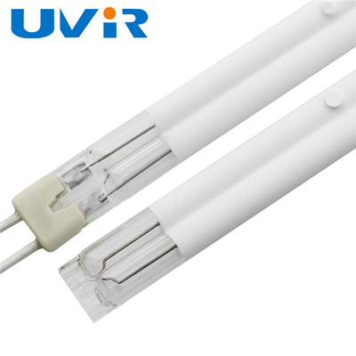 Good price 500mm Isı Verimliliği ile Beyaz Kuvars İkiz Tüp Kızılötesi Lambalar çevrimiçi