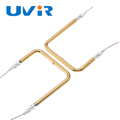 Good price UVIR Kızılötesi Isıtma Elemanı Tüpü, 500w U Şekilli Isıtıcı Tungsten filament çevrimiçi