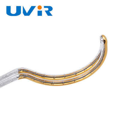 Good price 3D Kızılötesi Isıtma Elemanı Tüpü, OEM İkiz Tüp Kızılötesi Yayıcılar çevrimiçi