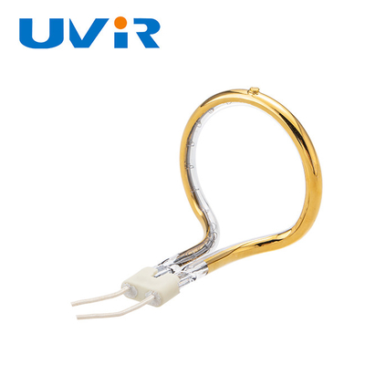 Good price 240V Altın kaplama Yuvarlak Dik Açı Kızılötesi Isı Lambası Kısa Dalga Düşük Enerji Tüketimi çevrimiçi