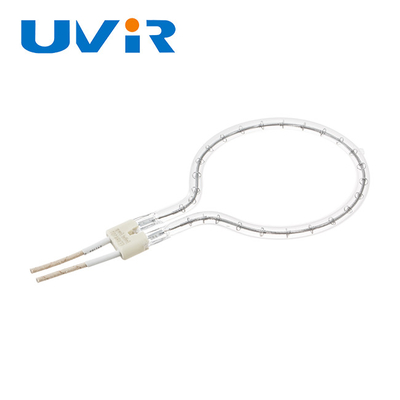 Good price Özelleştirilmiş Şeffaf yüksek kuvars tüp Halka Kızılötesi Lambalar 230V Isı Etkisi Direnci çevrimiçi