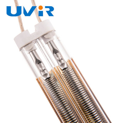 Good price Altın Kaplama Kızılötesi Isıtıcı Tüp Lambası 415V Yarı Altın Kaplama Düz çevrimiçi