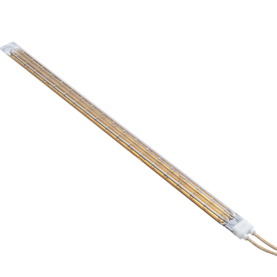 TC05 3825W Halojen Isıtma Tüpü Tungsten Filament Hızlı Tepki