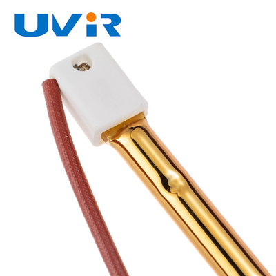 İyi fiyat SK15 1500W Kızılötesi Isıtma Lambası 235V Altın Reflektör çevrimiçi